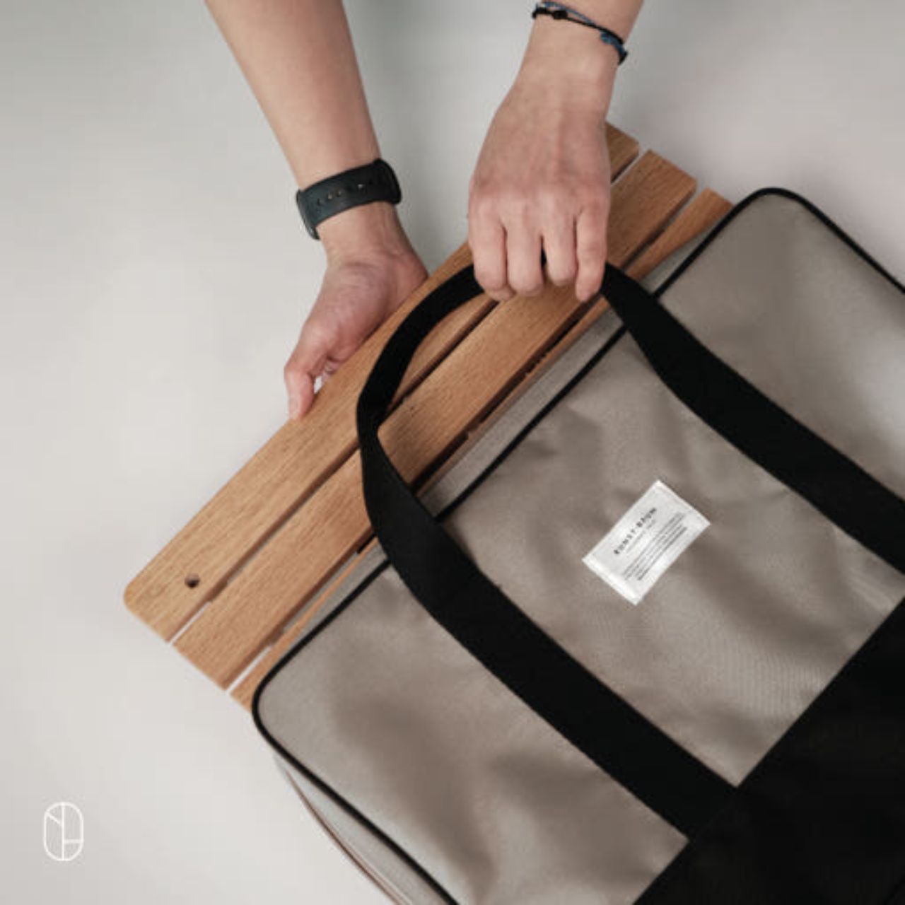 [Kunst Baum] Multi-Purpose Compact Camping Wood Table