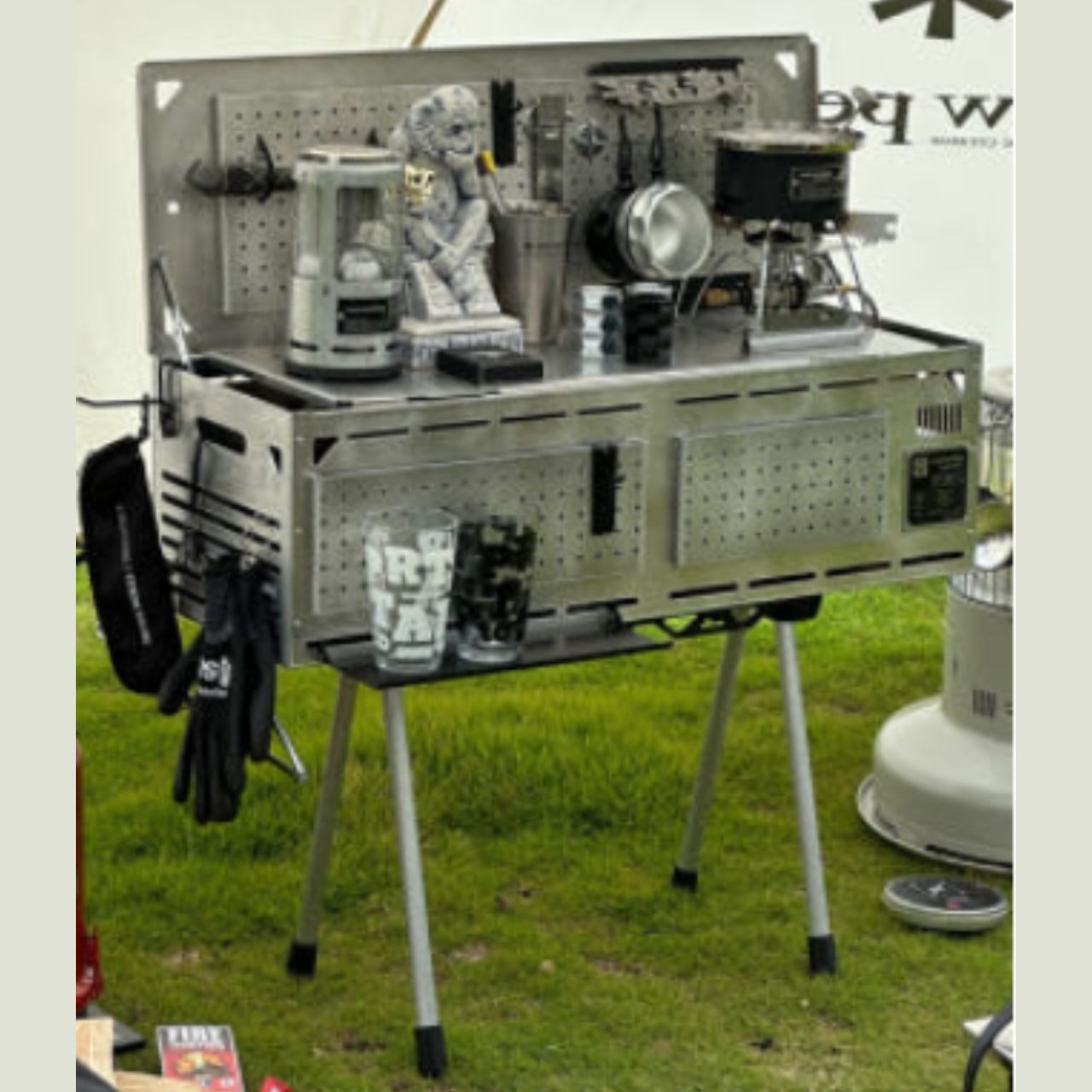 [Overducking] Aluminium Storage Camping Box, L