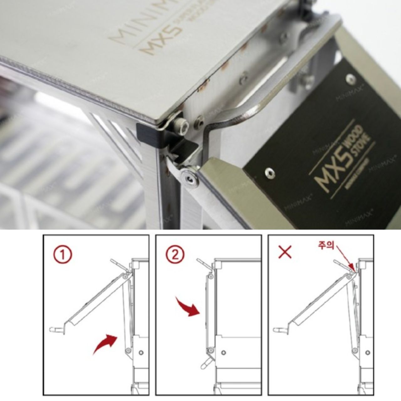[Minimax] *Pre-order* MX5 Wood Burning Outdoor Camping Stove, Made in Korea Camping Gear.