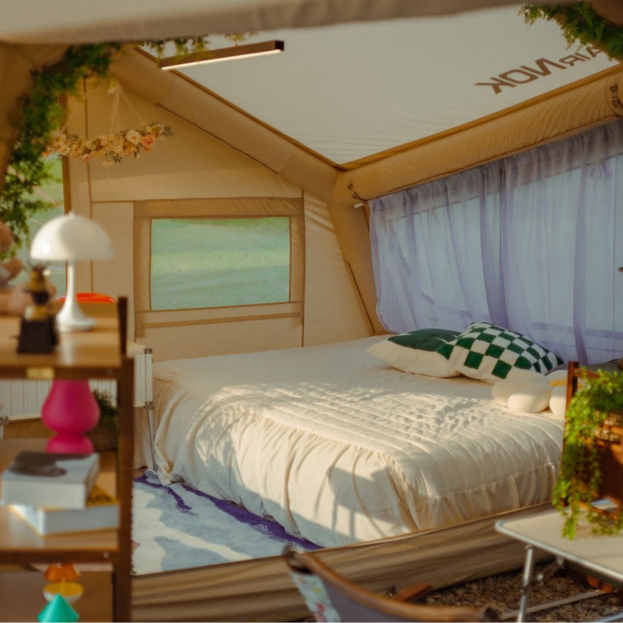 [Airnok] 8.0T Alpha Cube Lightweight Air Tent, Shelter