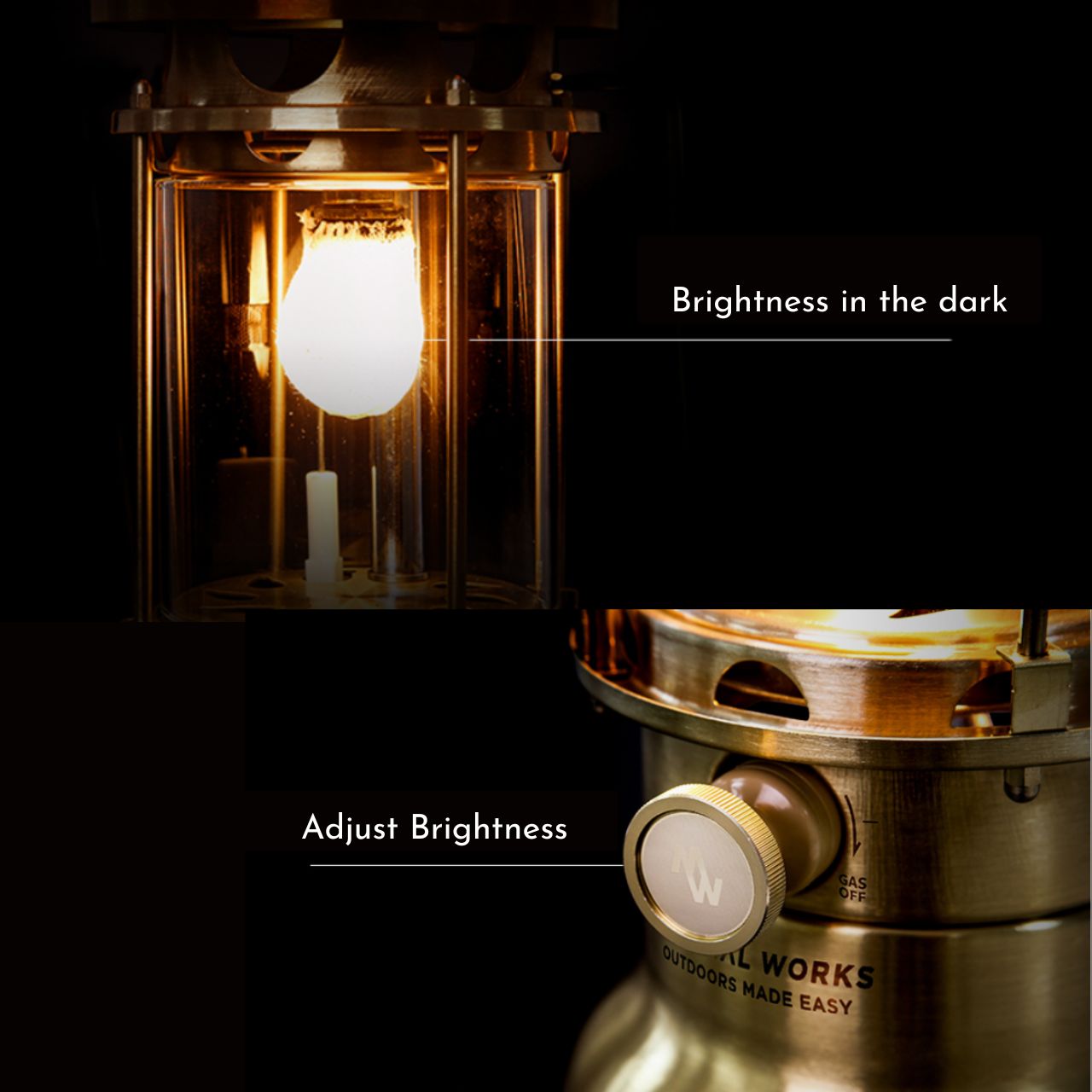 [SeoulLife]*Minimal Works* Retro Classic Villain Gas lantern