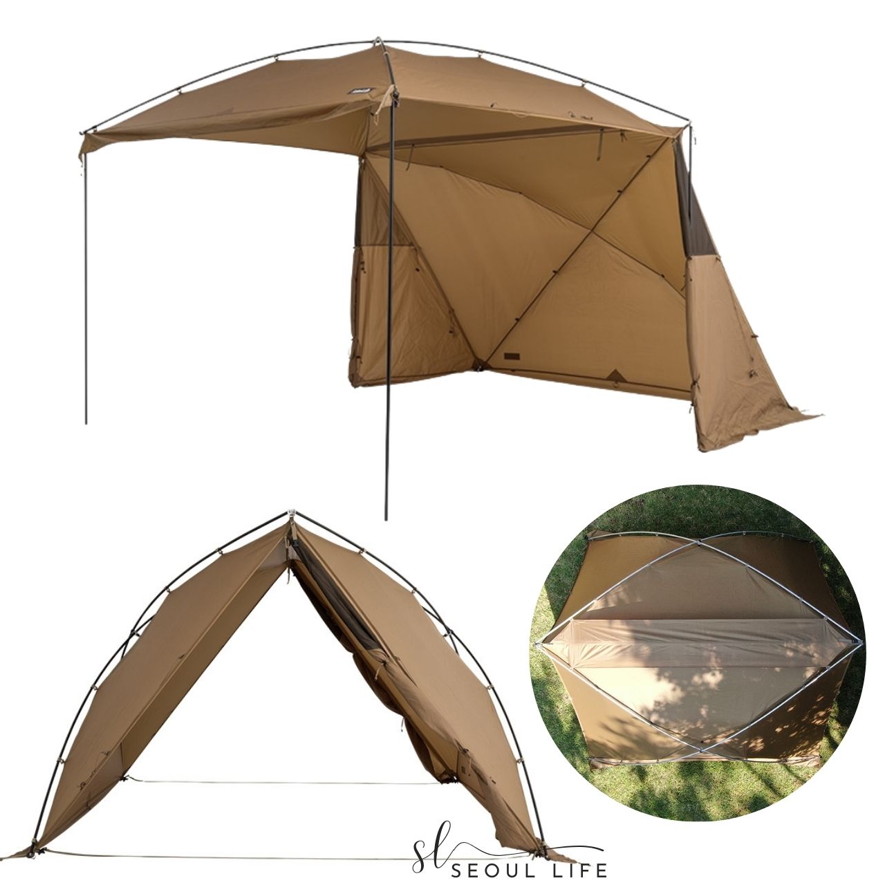 [Jakelah] J.x 2.5 Multipurpose tent with all-weather functions