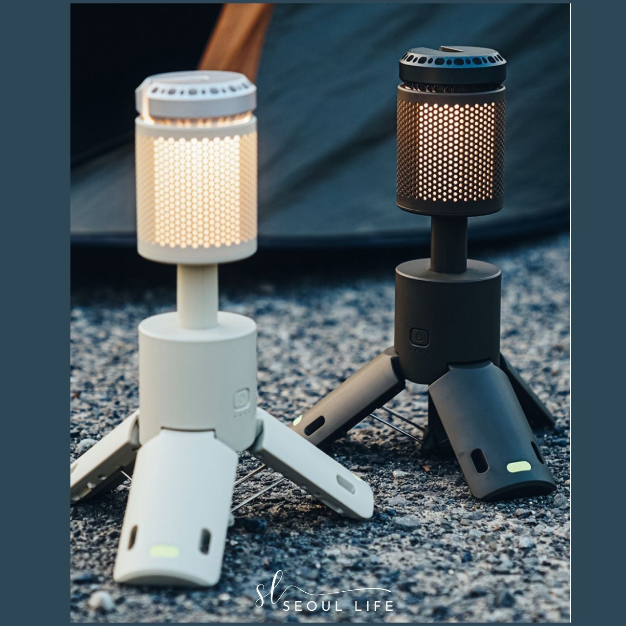 [Winco] Multi-use Stretch LED Camping lantern, Outdoor lamp, Height Adjustable, Waterproof IP65