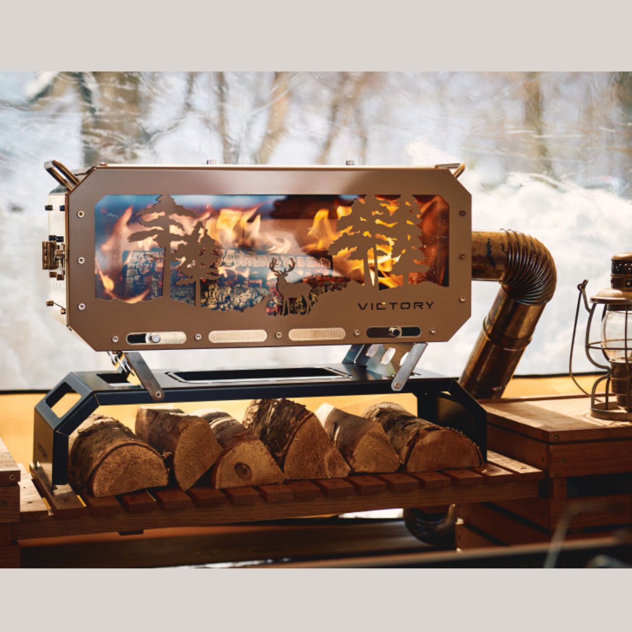 [Victory] Big DD Final Outdoor Camping Wood Stove