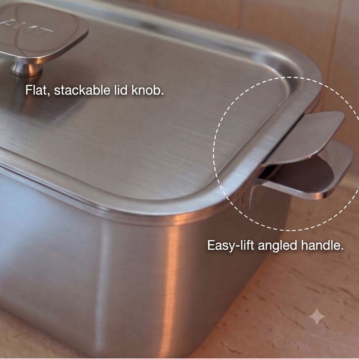 [AMT] 316Ti Stainless Steel 5-Ply Multi-Cooker Pot