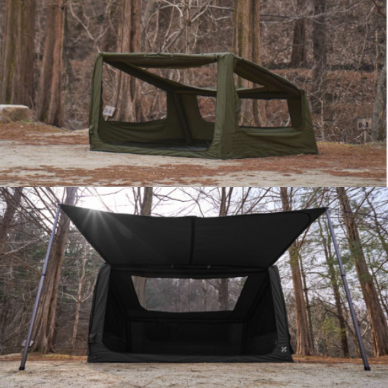 [Camvil] Box Air Tent 18.0, Multi-Use Extendable Air Tent
