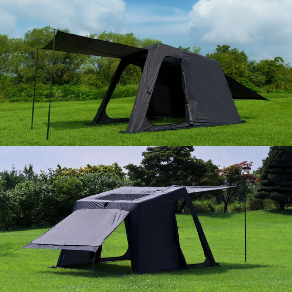 [Planforty] Dice Shelter Air Tent Lightweight Space-Saving Design