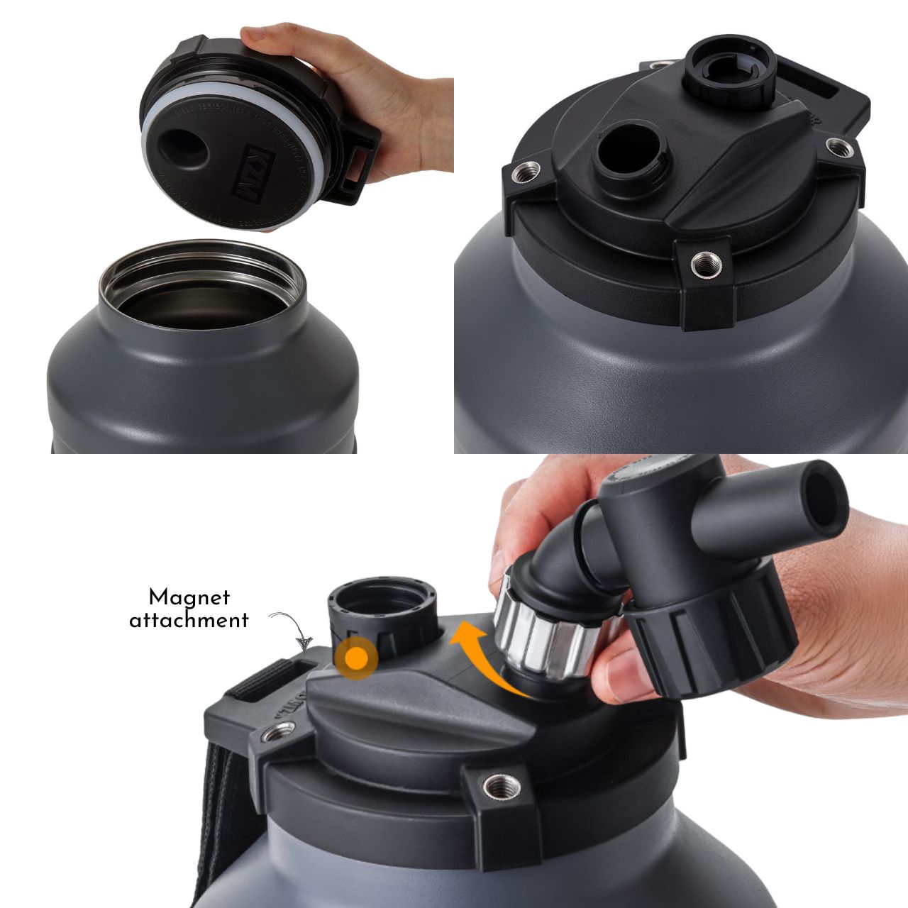 KZM] Field TX SUS 304 Water Jug 4.5 with Pole Stands – SeoulLife