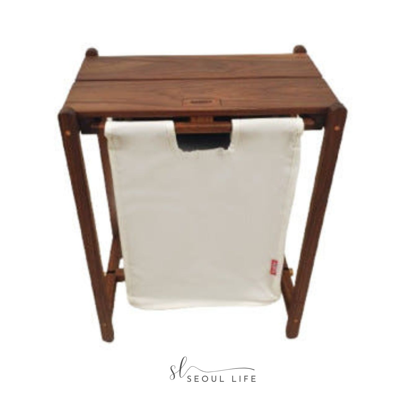 [HealBreathe] Wooden Camping Side Table, Camping Basket, Storage Table, Shelf