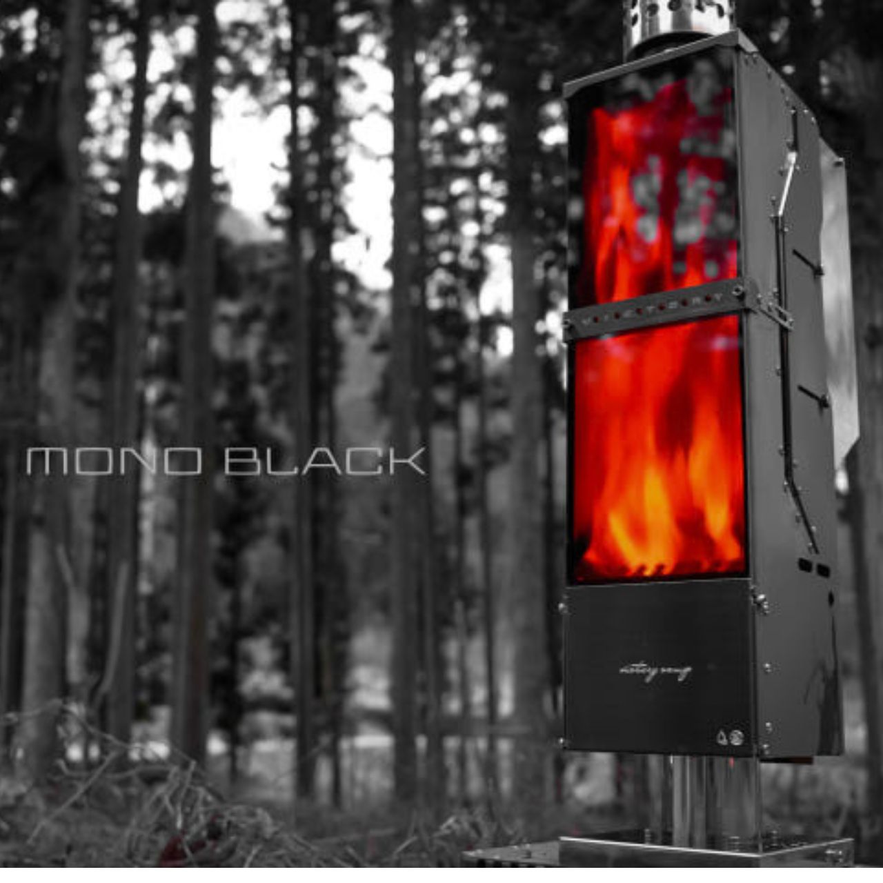 [Victory] Mono Classic Black Pellet Burning Camping Stove