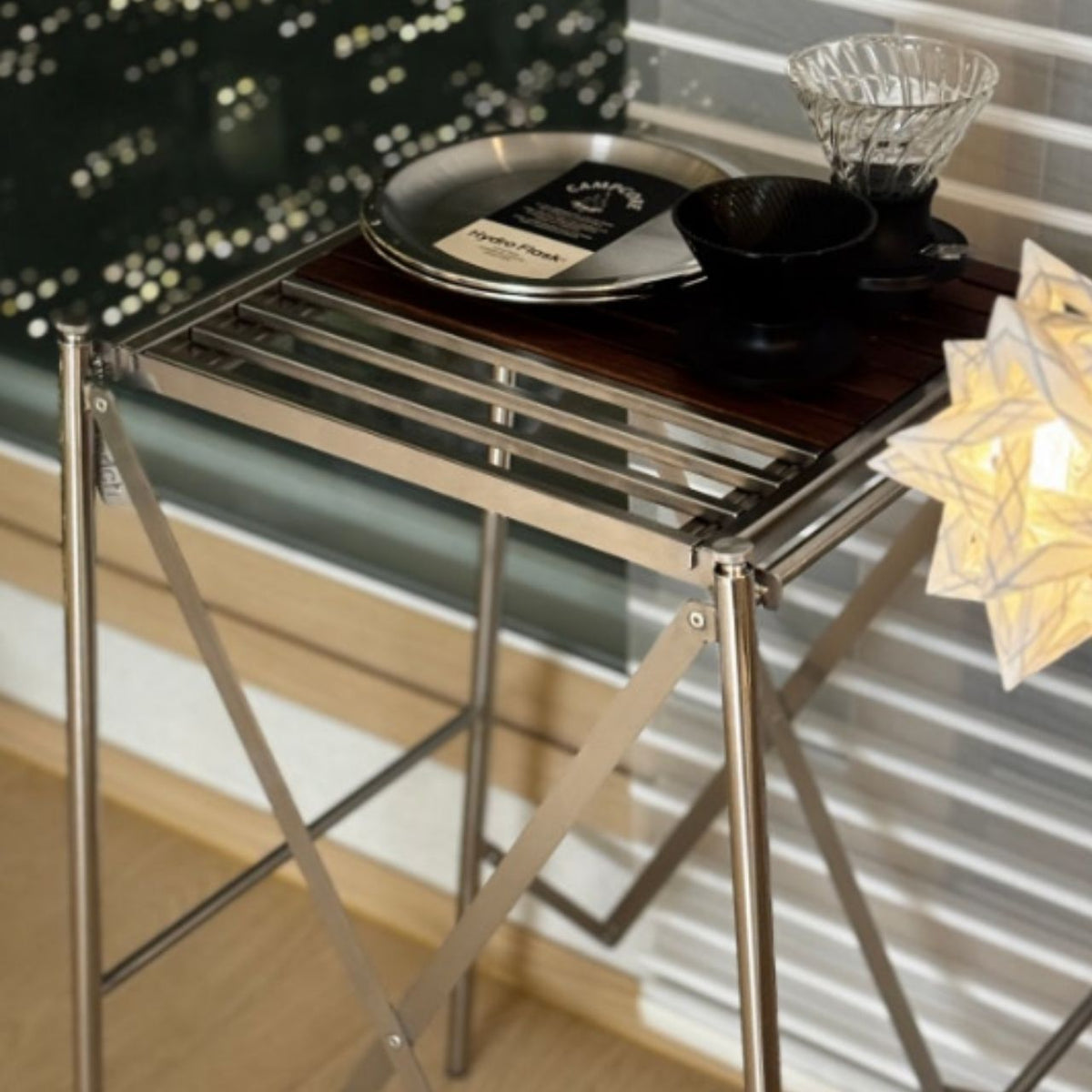 [Enrich] Premium Folding Camping Kitchen Table / High-Class IGT Standing Workstation