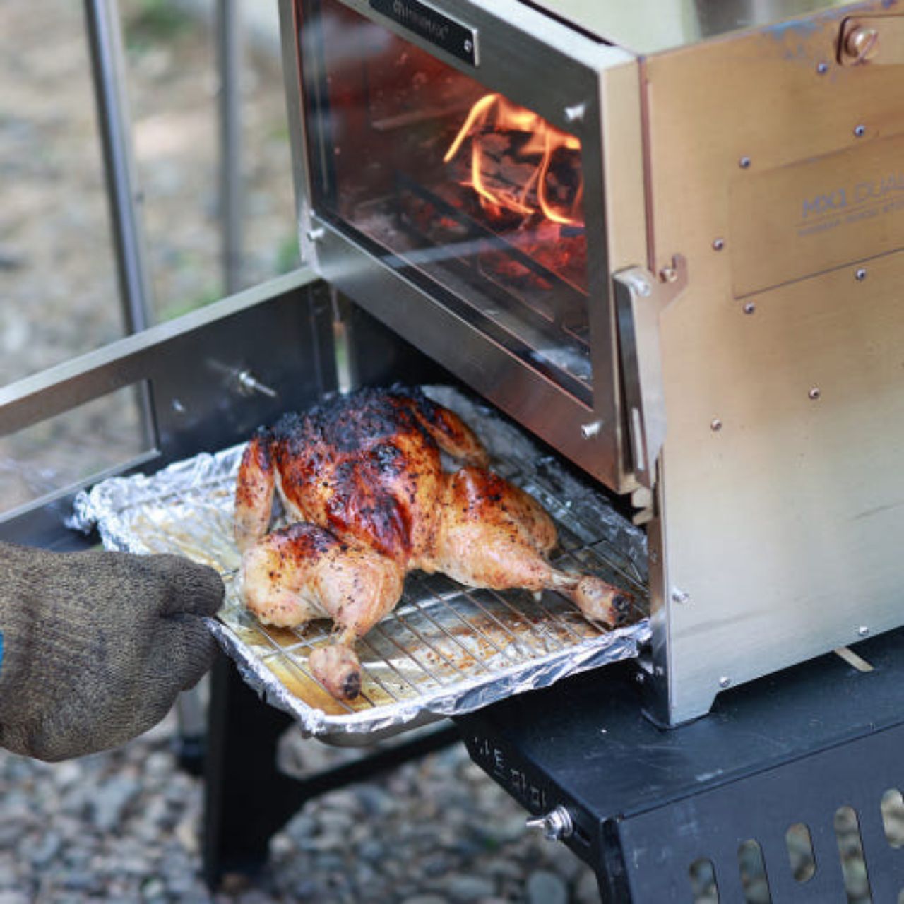 [Minimax] *Pre-order* MX1 Duel Oven, Two-in-One Camping Wood Burning Stove & Oven