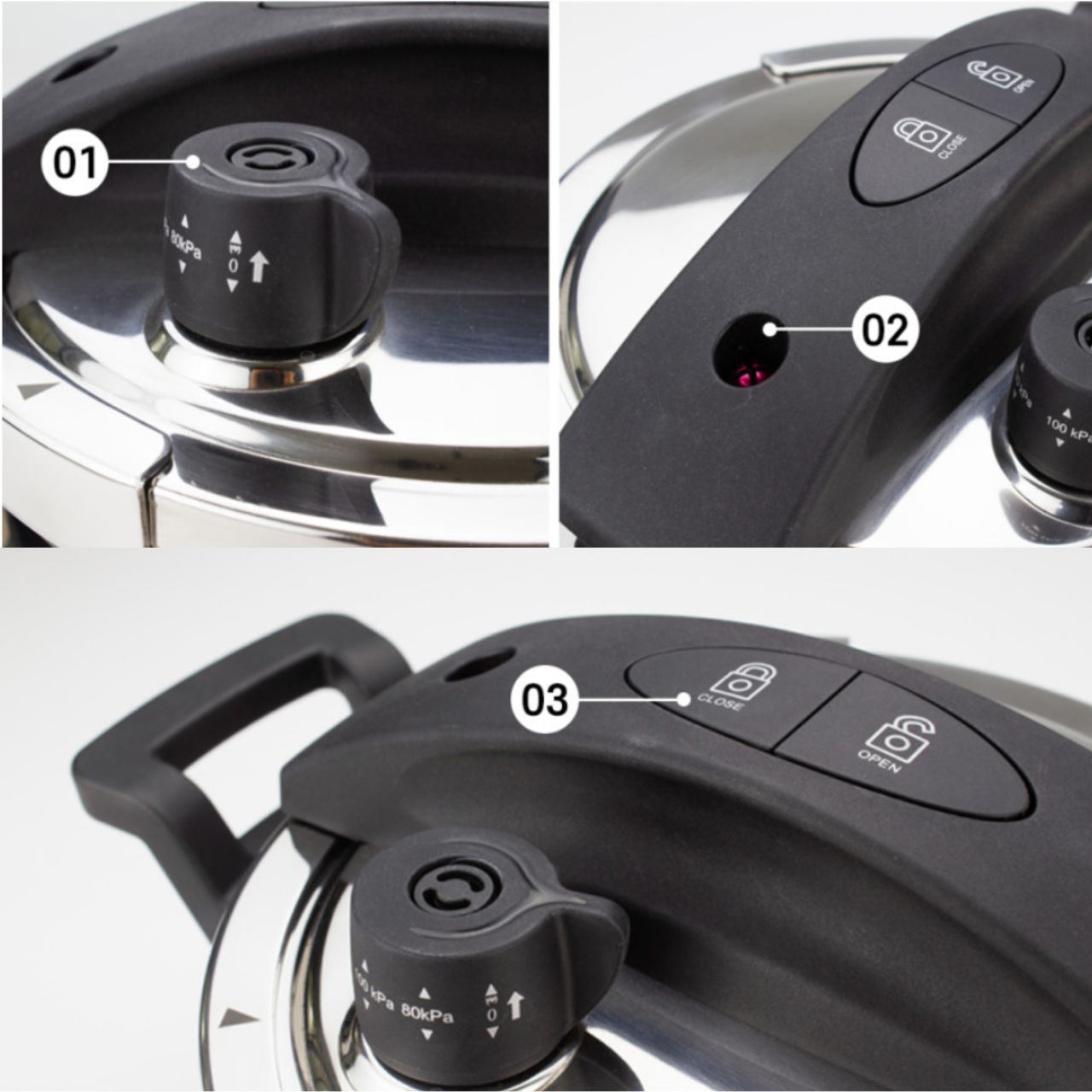 [Cladin] STS 316 5-Ply Copper Core High Pressure Cooking Pot