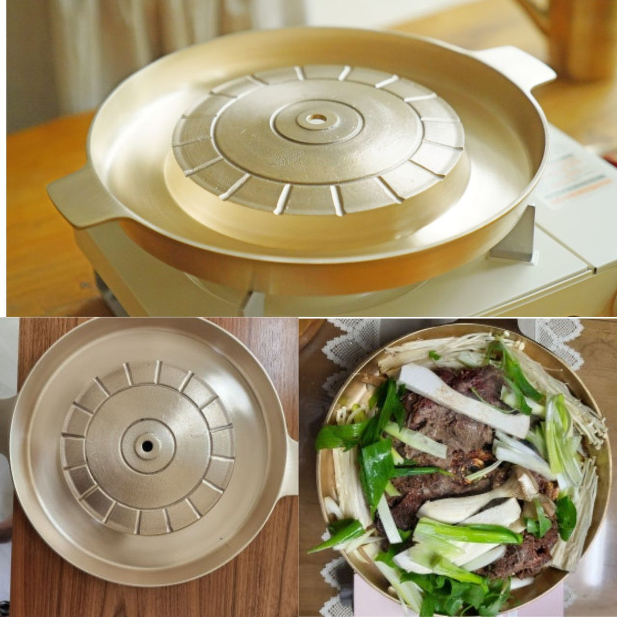 [NotDam] Korean Traditional Copper Grill Pan 30cm