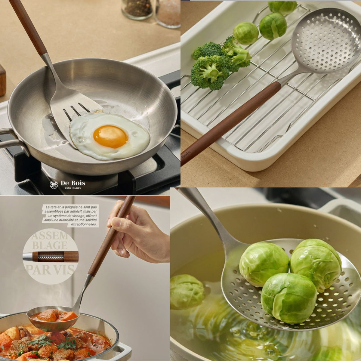 [De Bois] Arbelia Utensils, cutlery, Kitchenware, Full Set