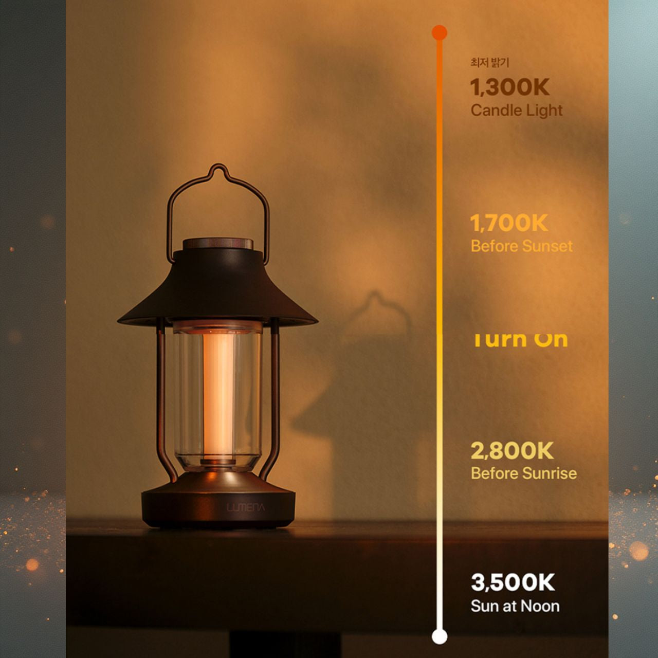 [Lumena] The Classic LED Camping lamp with T3 Tripod Stand