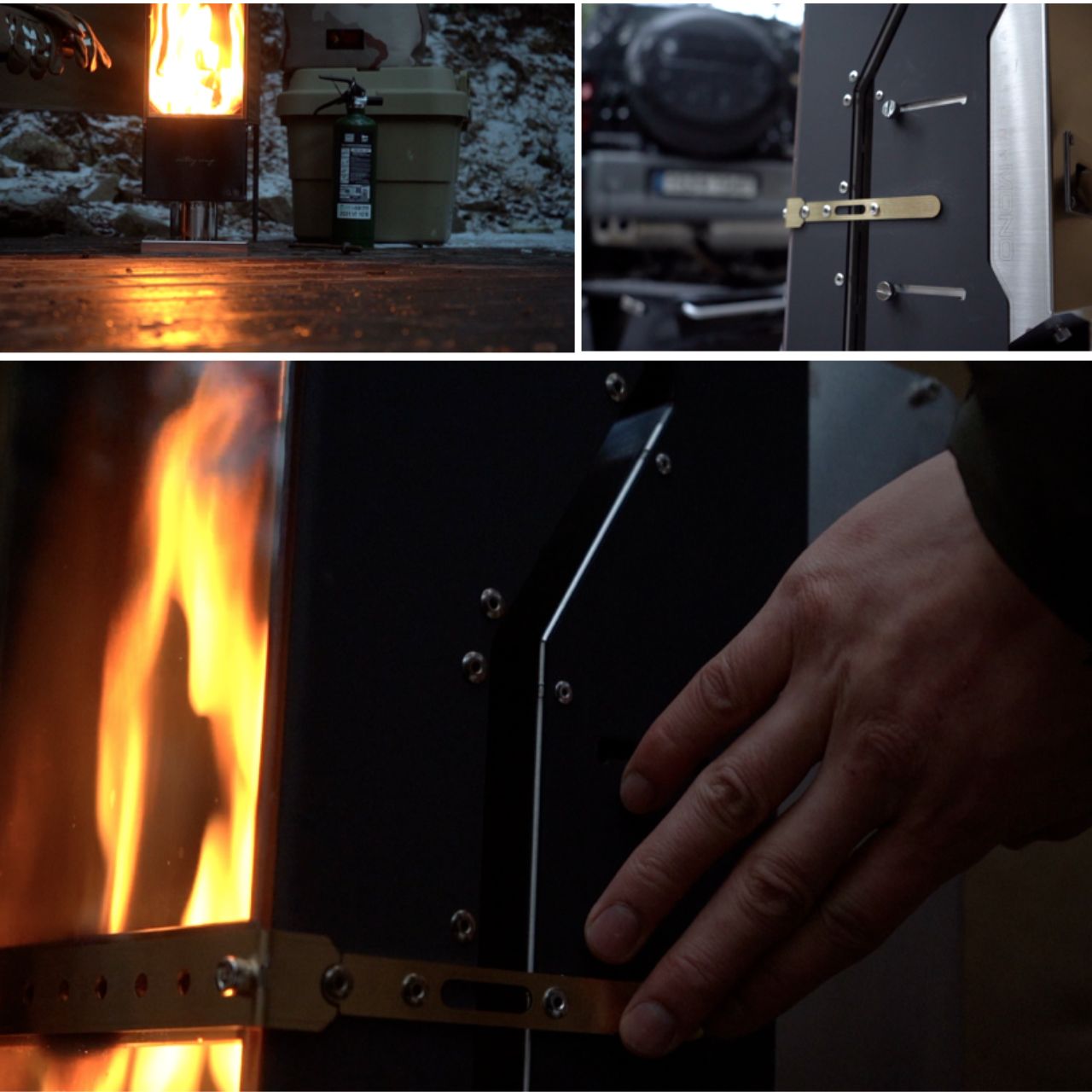 [Victory] Mono Classic Black Pellet Burning Camping Stove
