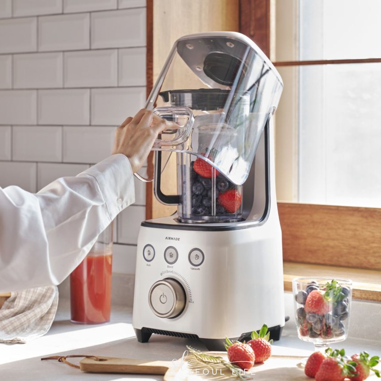 Airmade] Premium Vacuum Blender, 40000RPM 1500W Blender V