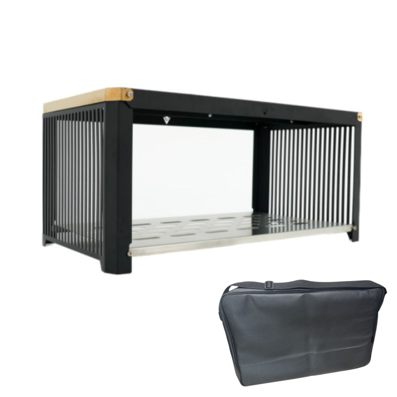[VictoryCamp] Folding Camping Side Table, Wood Stove Stand
