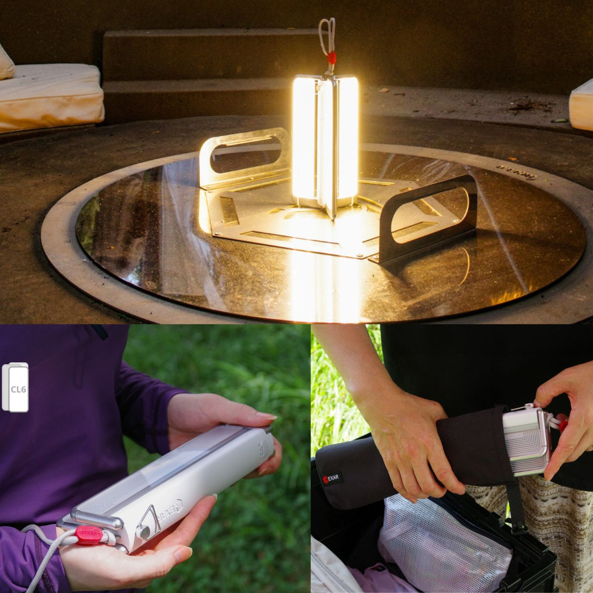 [Cico] Hexar CL6 Folding Camping Light
