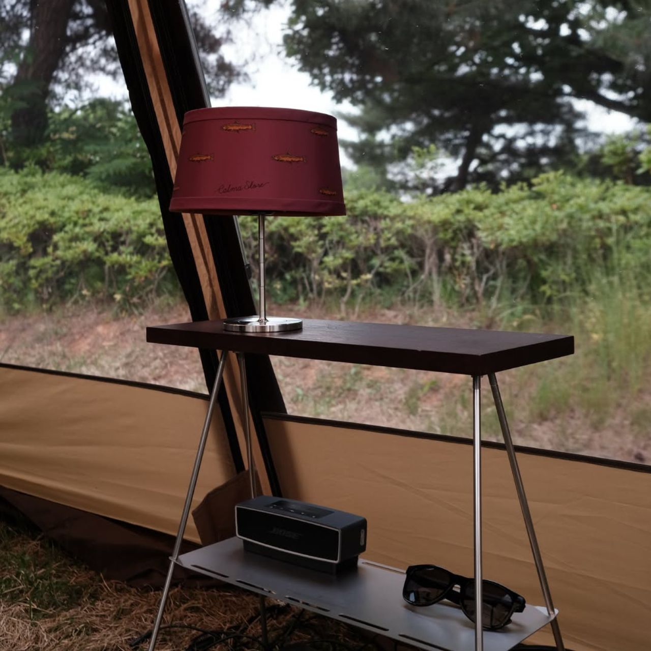 [Kunst Baum] Nessen 110 & Mono  Base Stand for 38explore lantern – Camping Lantern Stand, Height Adjustable