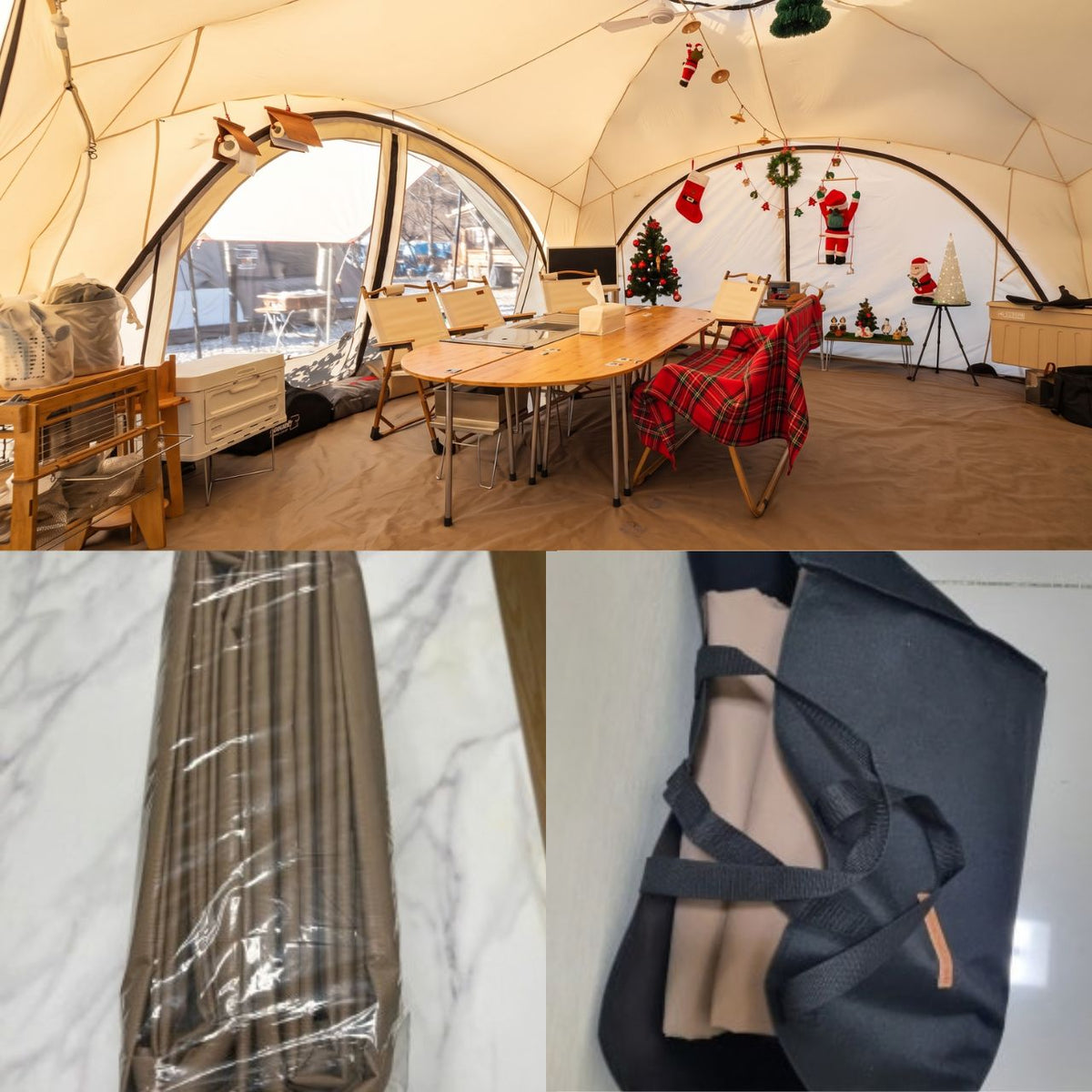 [Campingkan] Bubble Shelter Ground Sheet Tarp (PVC Coated)