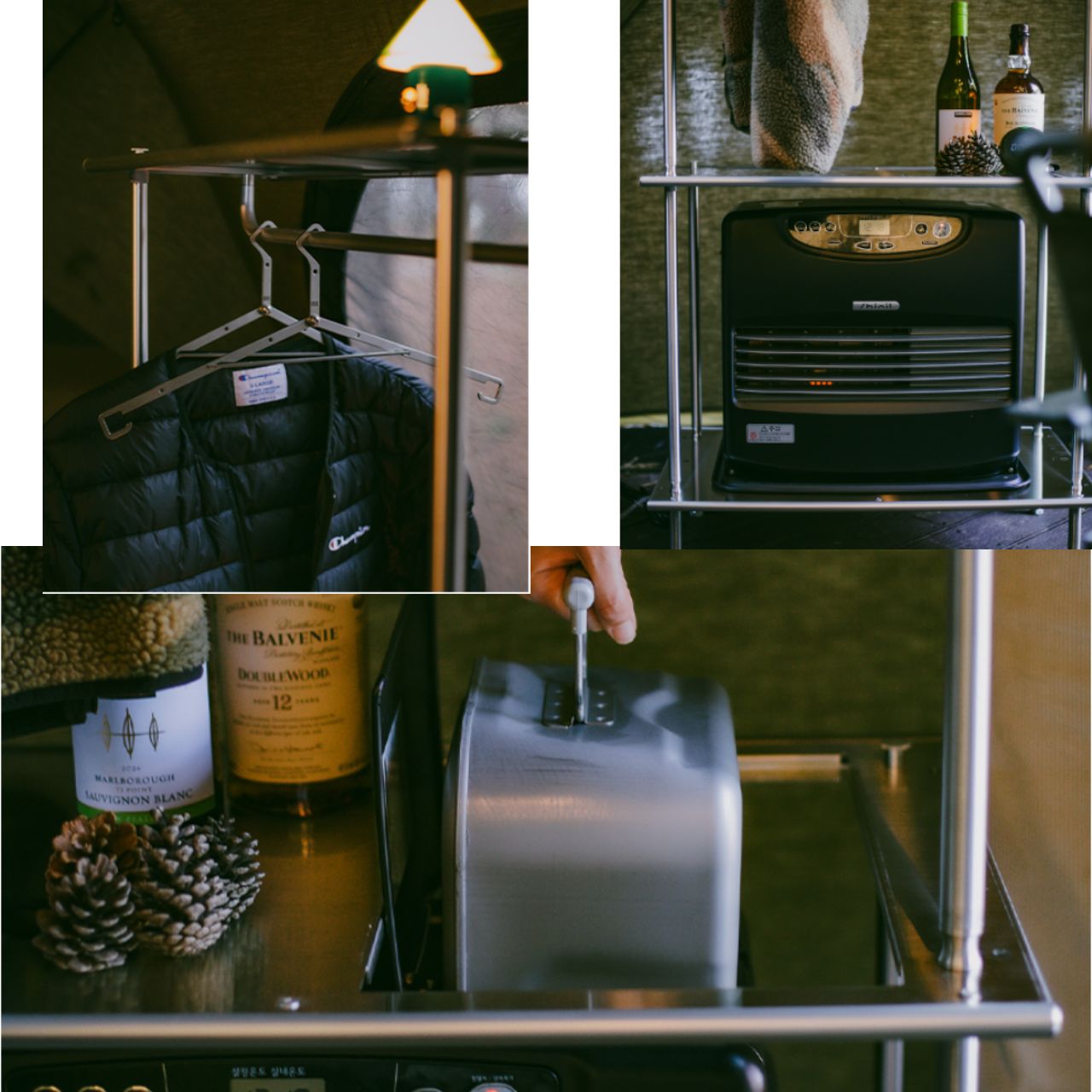 [Comma9] Byron Multi-function IGT Plate Shelf & Hanger