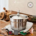 Rabbit Rice Pot & Lid, 5-ply SUS 304, Made in Korea. Outdoor Camping