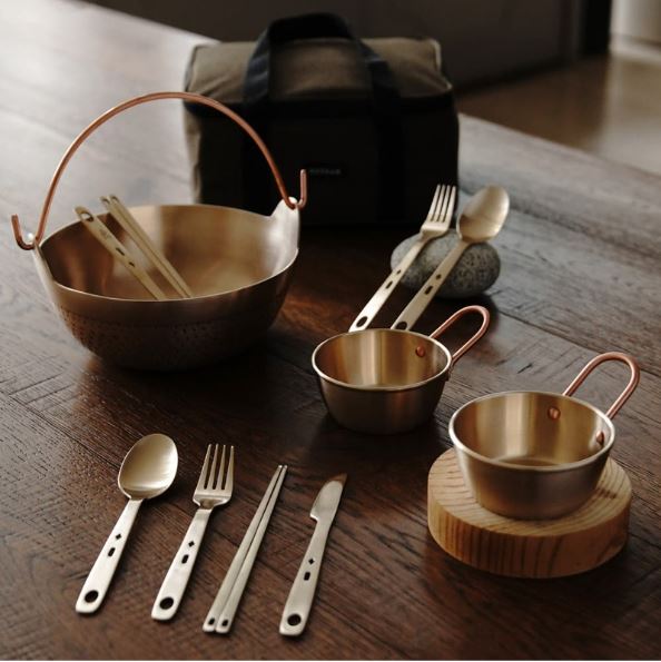 [Notdam] Handle Shabu-Shabu Brass Pot