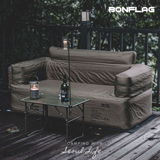 *Bonflag* Air Sofa, Airpump camping outdoor sofa for 2 people