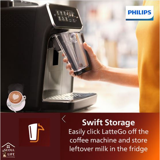 *PHILIPS* 3200 LatteGo Fully Automatic Espresso Machine, EP3246/73