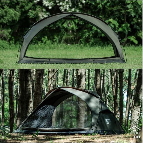 *Minimal Works* PAPRIKA Easy Pitch Extendable tent for 2 persons