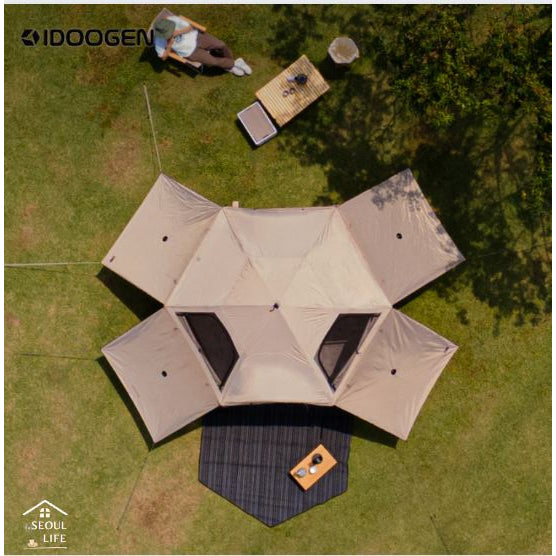 *Idoogen* Extendable, compact size, light Vantagon One Touch Car Park Tent Shelter