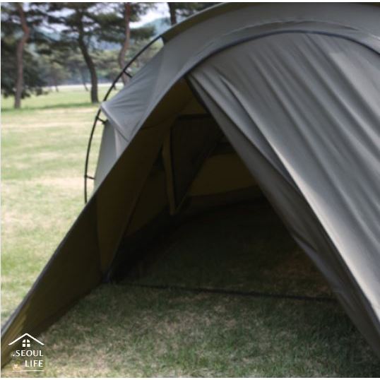 Minimal Works AGORA 可擴展露營帳篷和四季避難所的前廳帳篷