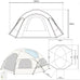 *Polaris* D1 Dome Shelter & Tent for 3-4 people. Good for Camping