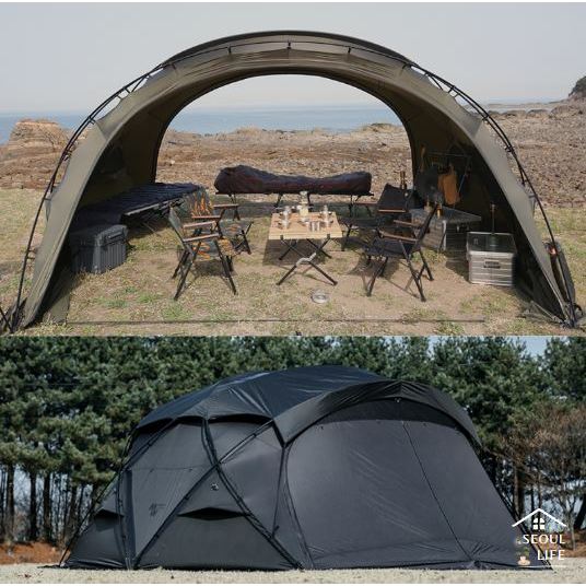 *Minimal Works* AGORA extendable camping tent & shelter for all seasons
