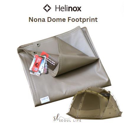 *MacOutdoor* Footprint for Helinox Nona Dome 4 tent/ Fireproof & Water repellent.