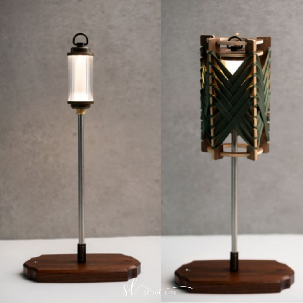 Handcraft table lantern stand/ Coffee Drip stand/ Camping lantern stand