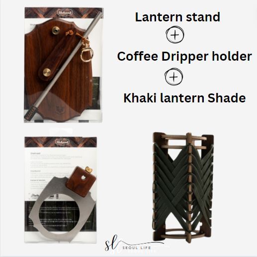 Handcraft table lantern stand/ Coffee Drip stand/ Camping lantern stand