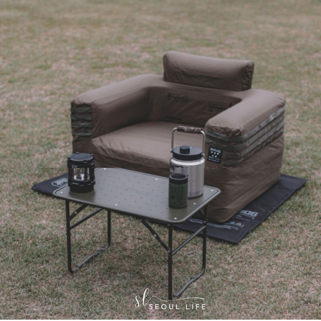 *Bonflag* Air Sofa, Air-pump camping sofa chair for 1 person