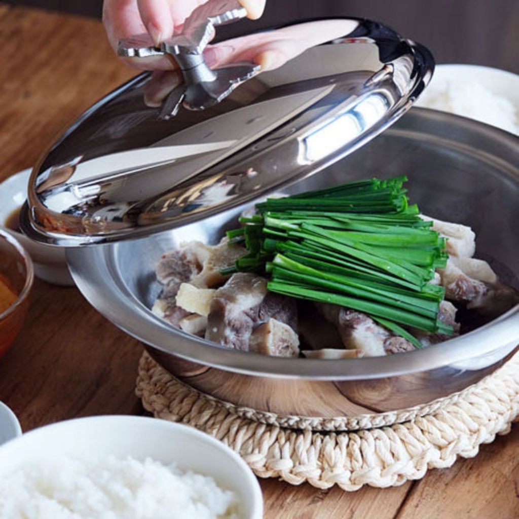 [finnilo] 316ti Stainless 5Ply Stew Pot with Pumpkin/ Maple Leaf Handle Lid